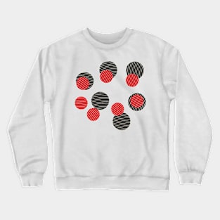 Spots and Stripes Crewneck Sweatshirt